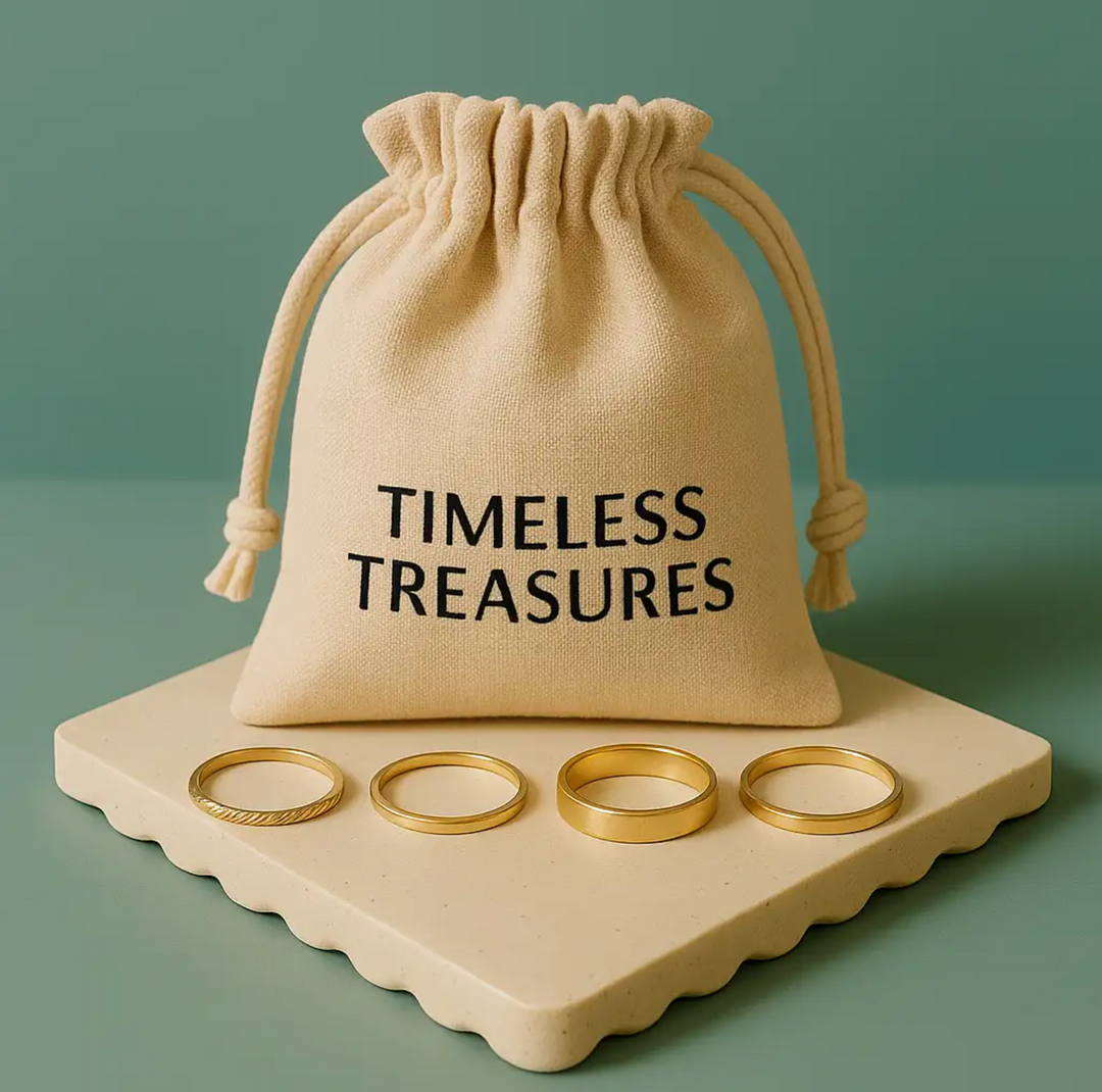 Örhängen i Silver och Guld med Kristall