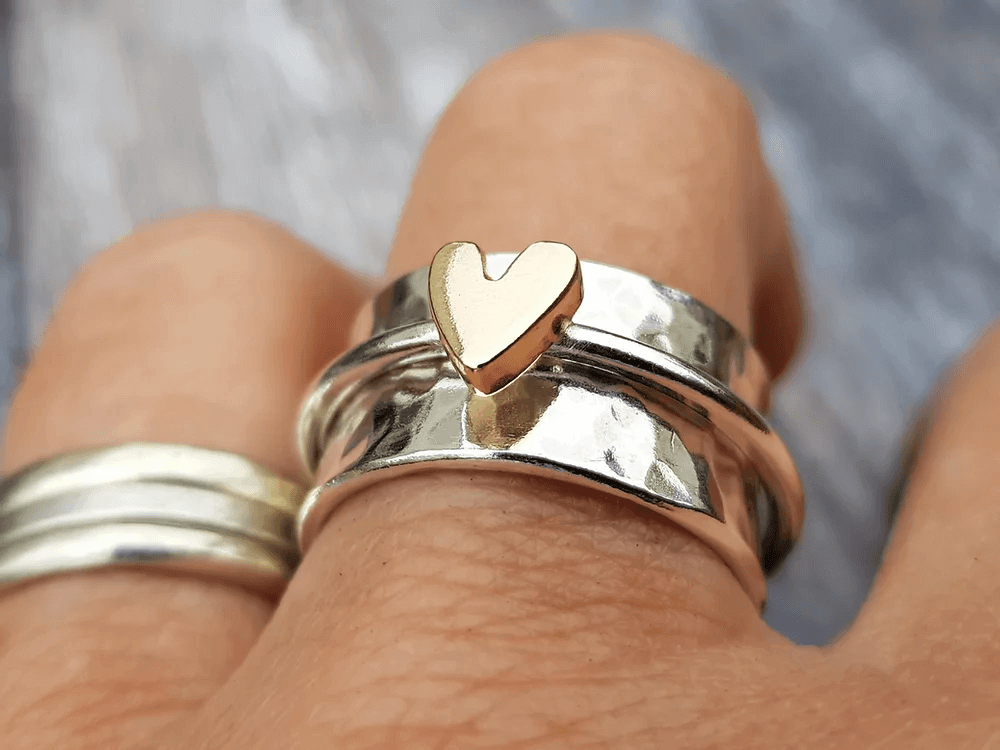 Melly - Ring i silver Amor